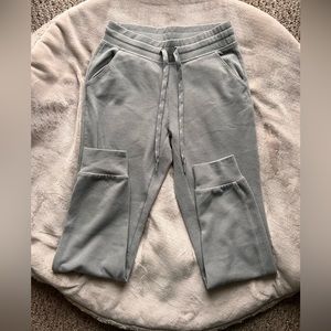 MARC NEW YORK Ribbed Gray Joggers